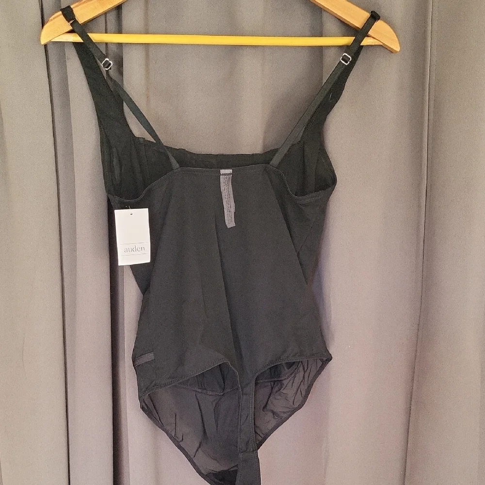 Black Rhinestone Bodysuit - Picture 6 of 12